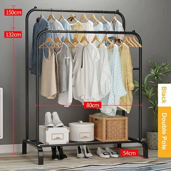Clothes pole hanger
