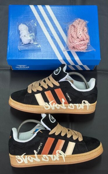 Baskets Adidas Campus Noir