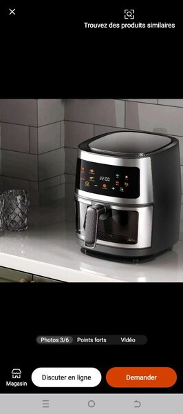 Friteuse à Air Intelligente 5L