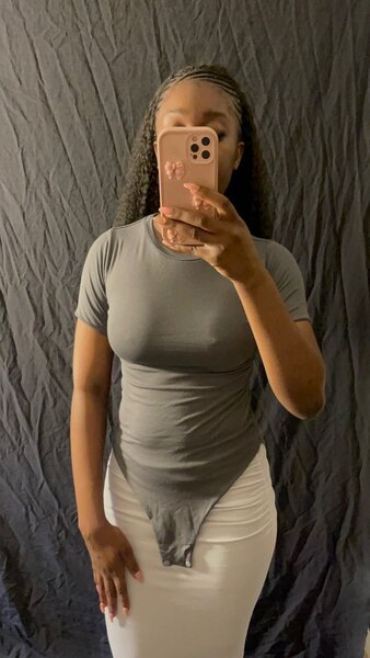 Body noir et gris pour femmes