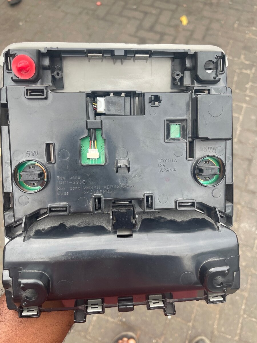 RAV4 sunroof switch