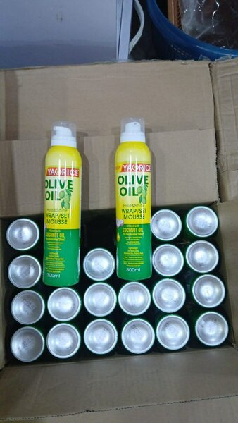 Mousse Coiffante Huile d'Olive