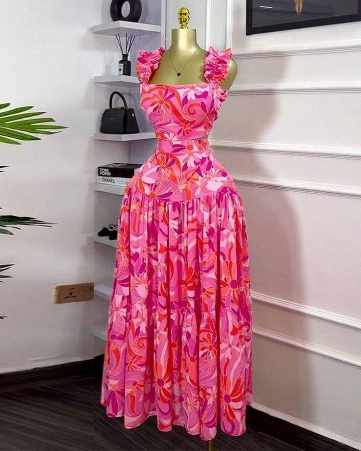Robe Longue Florale Été