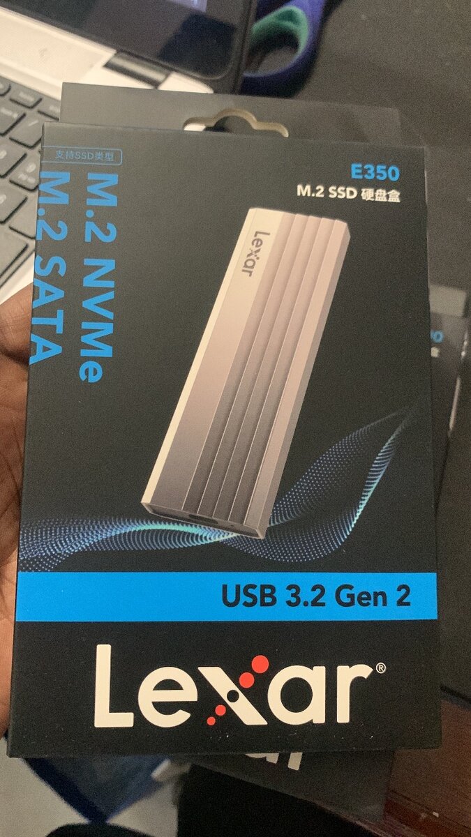 Boîtier Disque dur SSD M2