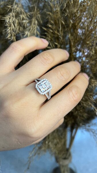 Серебро 925 пробы под белое золото