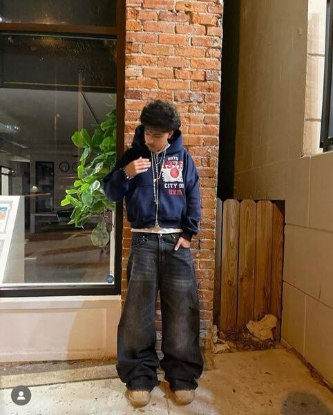 Jean Baggy Tendance Homme