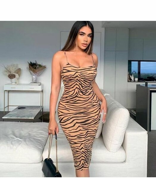 Robe imprimée élégante