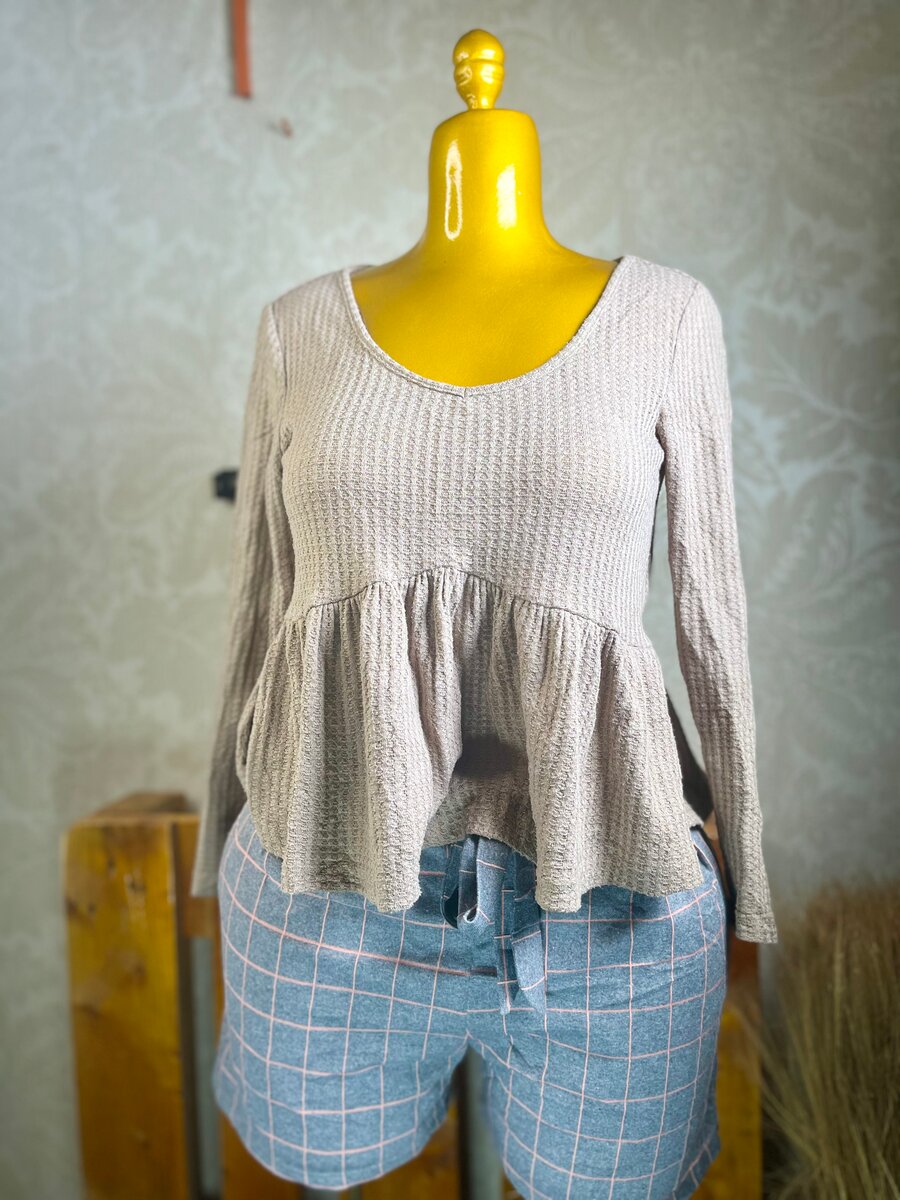 Shorts à carreaux élégants