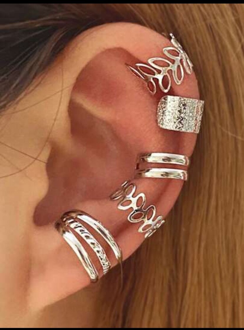 5pcs Earrings cuff