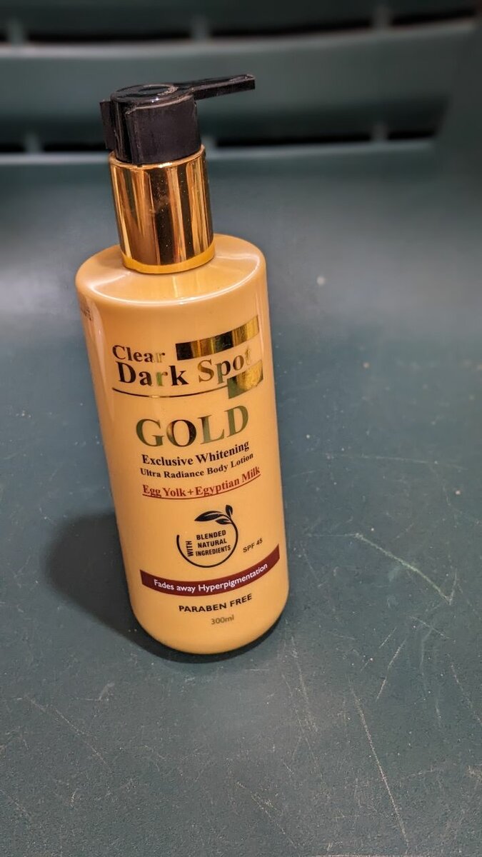 Clear dark spot lotion