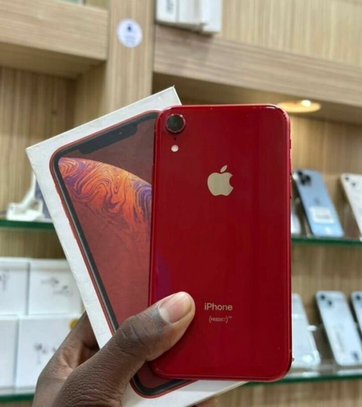 Smartphone moderne rouge