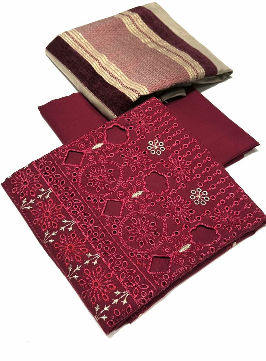 Shirt, trousers and duppata