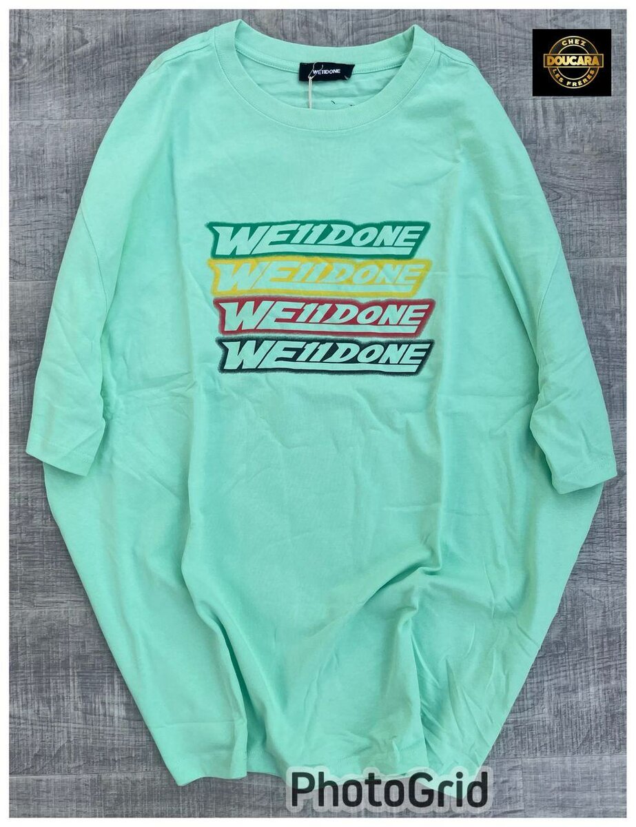 T-shirt ample colorée