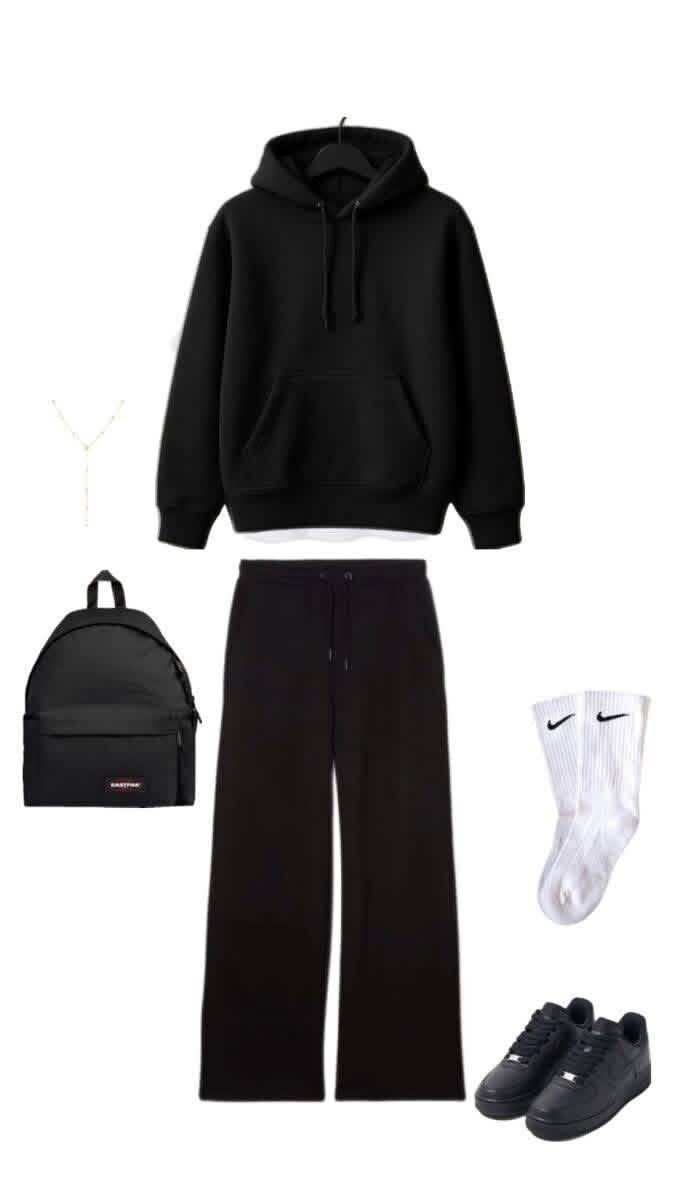 Ensemble décontracté mixte