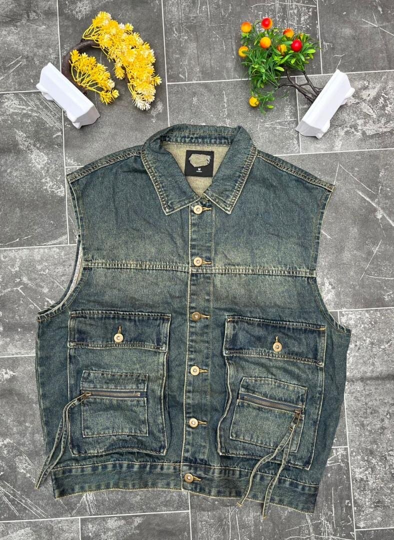 Veste en jean décontractée