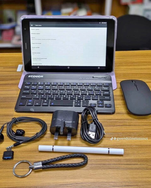 Tablette avec clavier Bluetooth