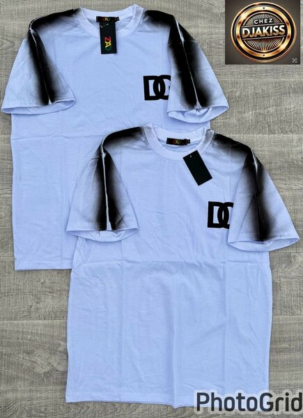 T-shirt homme DC manches dégradées