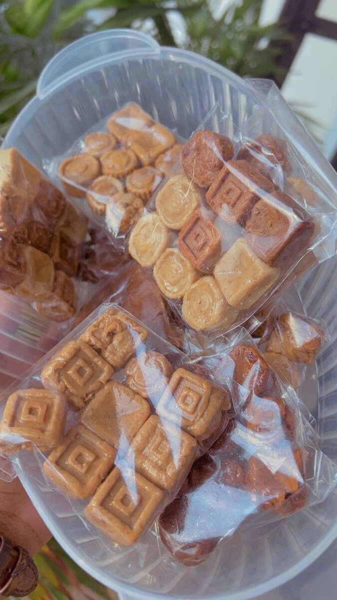 Toffi gingembre ,baobab,cacao