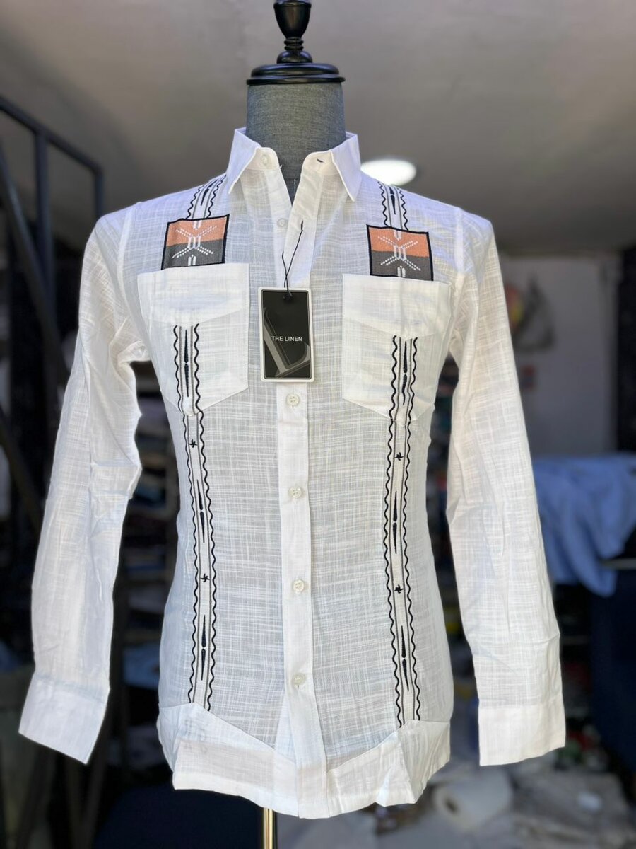 Chemise blanche à poches homme