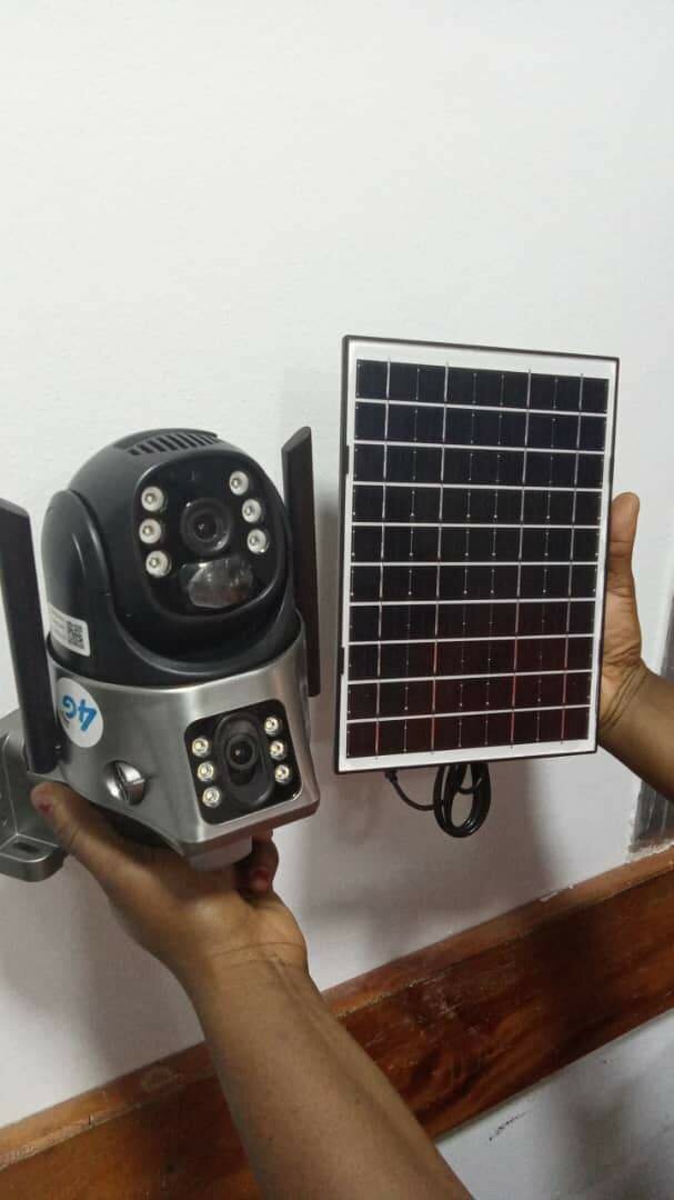 Caméra solaire 4G rotative