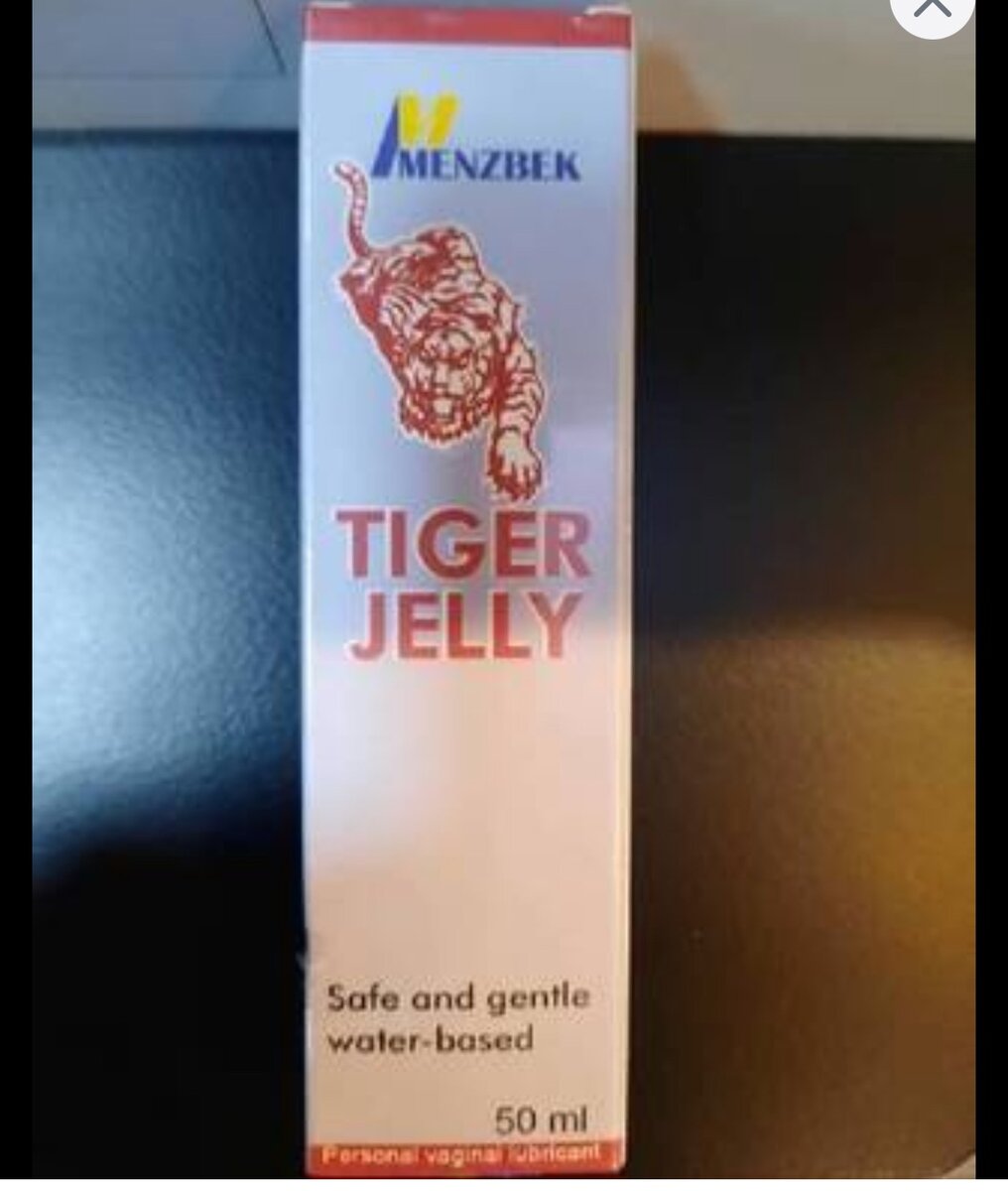 Tiger jelly personal lubricant