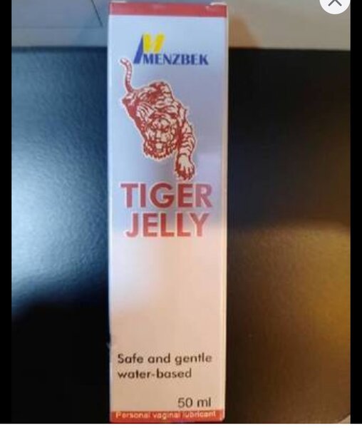 Tiger jelly personal lubricant