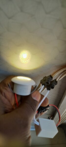 Ceilings spots light, all colours, available