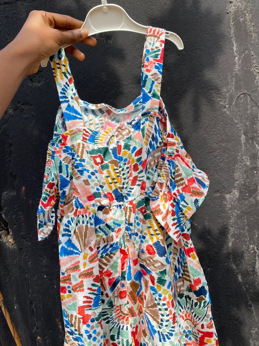 Robe d'été colorée pour filles