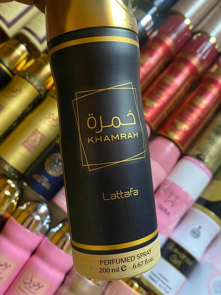 Perfumed deodorant spray Arabic