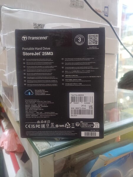 TRANSCEND USB 3.1 2TB EXTERNAL HARD DRIVES