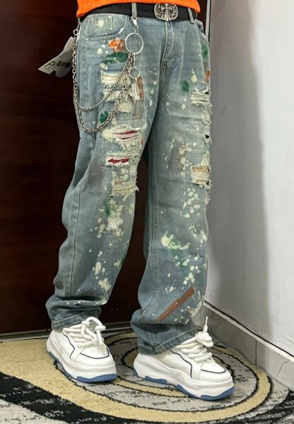 Jeans décontractés streetwear