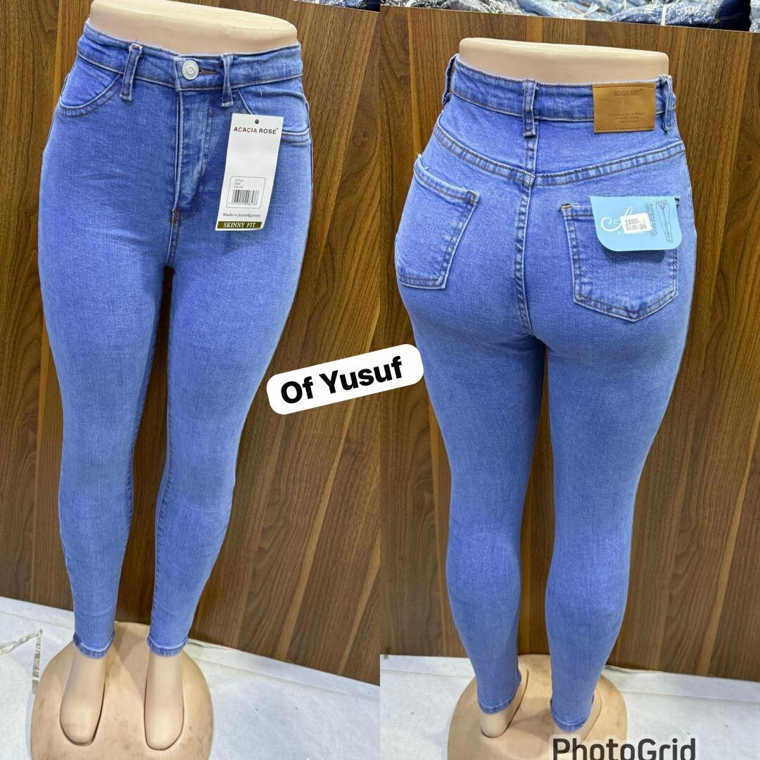 Jeans slim femme tendance