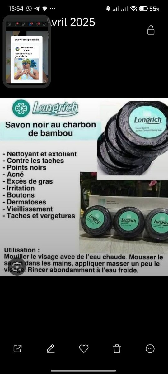 Savon Noir au Charbon