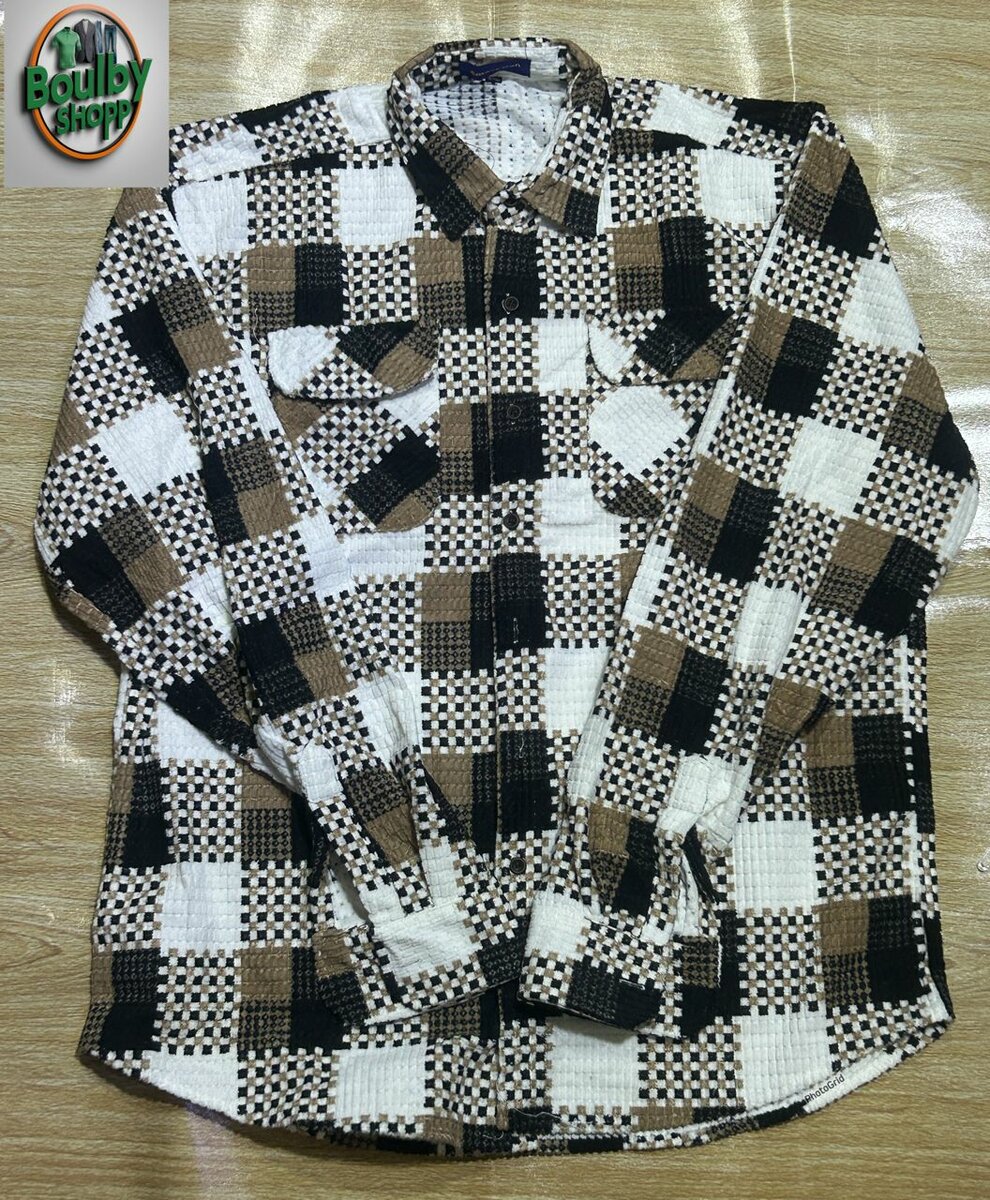 Chemise à carreaux hommes