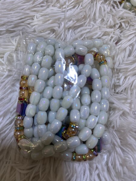 Collier perles cristaux