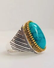 New Design Turkish Stylish Stone Ring For Men and Boys