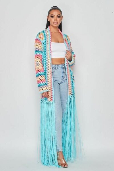 Granny square cardigans