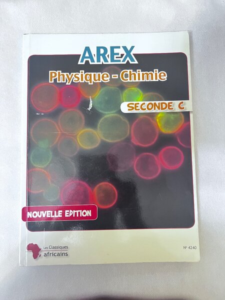 AREX PHYSIQUE-CHIMIE 2ndC