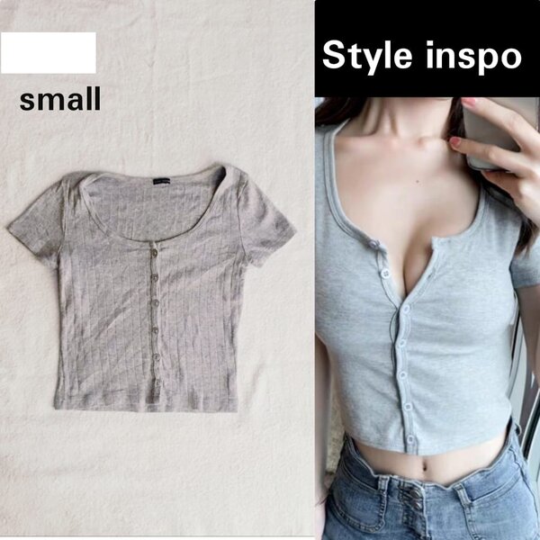 Salaula crop tops and tops