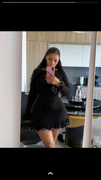 Robe Noire Élégante Femme