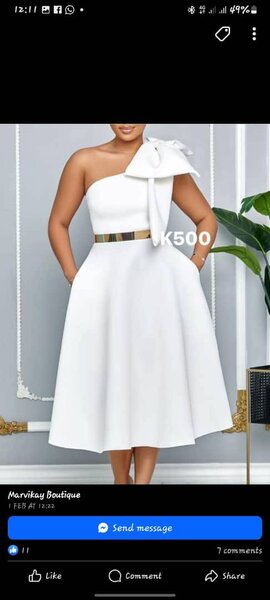Sweet dress for weddings