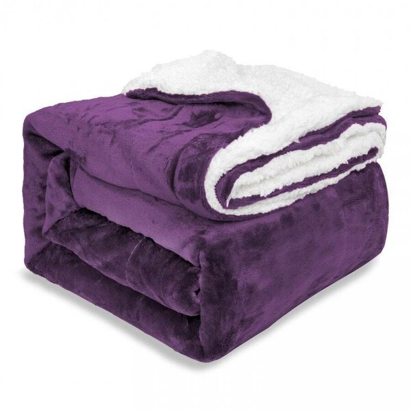 Fleece blanket, lilac