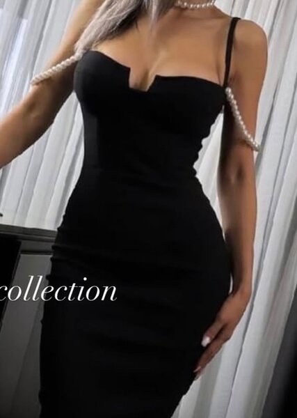 Вечернее платье, тягучая ткань, французская длина, отдам за