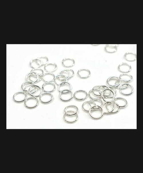 Jewelry accessorie20 lock,40 jump rings2 yard chain silver