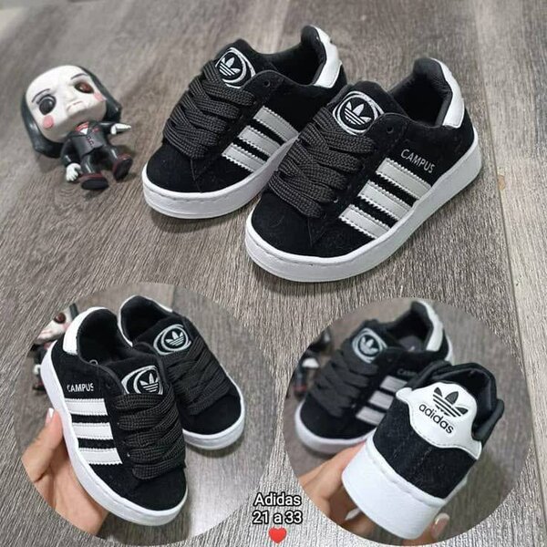 Adidas Campus Enfant Noires