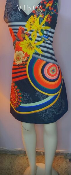 Robe d'Été Colorée et Élégante