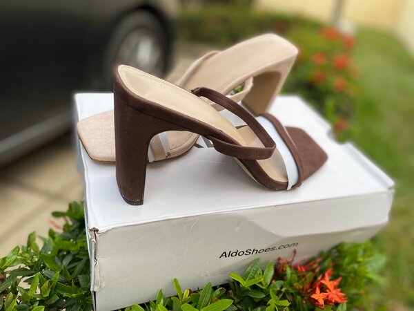 Sleek suede easy wear ladies sandals