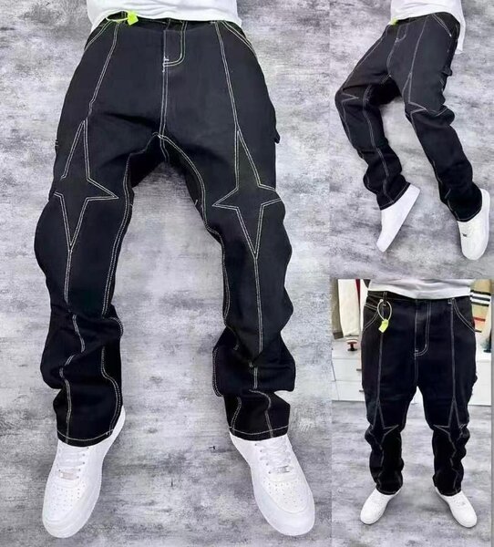 Jean tendance étoilé pour homme