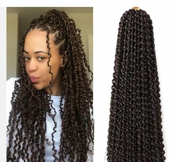 Fashion Passion Twist Crochet Hair Synthetic Water Brand:Fas