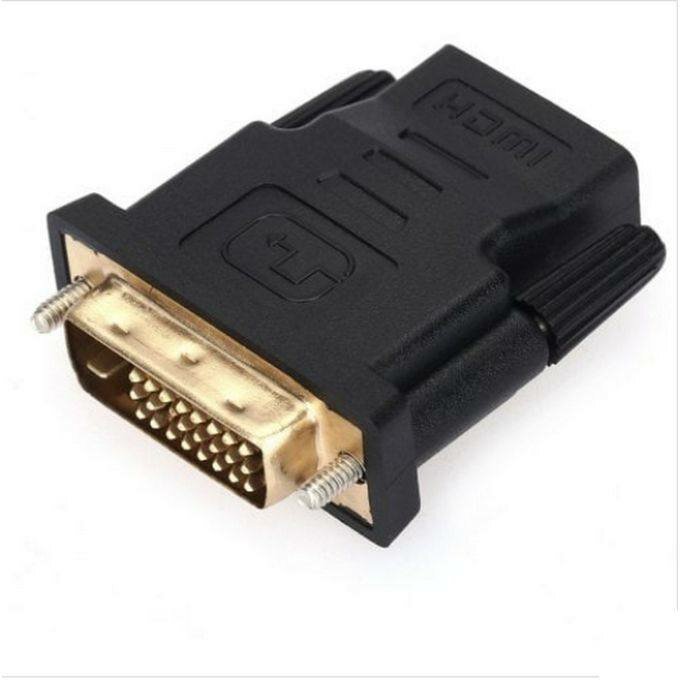Adaptateur DVI- D MaleVers HDM